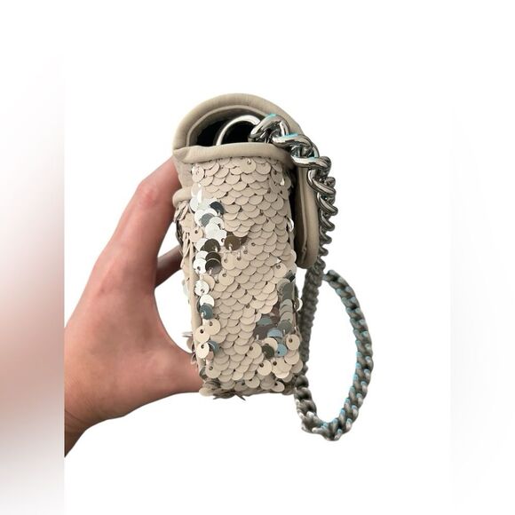 MARC JACOBS J MARC MINI SHOULDER SEQUINS BAG - Picture 6 of 16